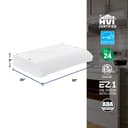 Alta 30Inch 350 MAX Blower CFM 1.5 Sones White Range Hood view 6