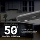 Alta 30Inch 350 MAX Blower CFM 1.5 Sones Black Stainless Range Hood view 5