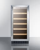 15" Wide Built-In Wine Cellar, ADA Compliant view 1