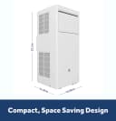 GE® 6,000 BTU DOE SACC Portable Air Conditioner for Small Rooms up to 250 sq. ft. view 14