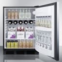 24" Wide Built-In All-Refrigerator, ADA Compliant view 10