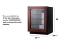 24" Wide Built-In Beverage Center, ADA Compliant (Panel Not Included) view 13