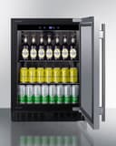 24" Wide Built-In All-Refrigerator, ADA Compliant view 10