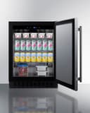 24" Wide Built-In All-Refrigerator, ADA Compliant view 4