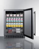 24" Wide Built-In All-Refrigerator, ADA Compliant view 4
