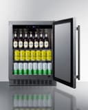 24" Wide Built-In All-Refrigerator, ADA Compliant view 2