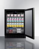 24" Wide Built-In All-Refrigerator, ADA Compliant view 5