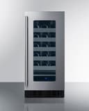 15" Wide Built-In Wine Cellar, ADA Compliant view 7