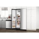 36-inch Wide Side-by-Side Refrigerator with Dual Pad External Ice and Water Dispenser - 25 Cu. Ft. view 14