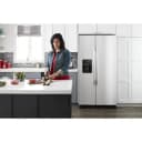 36-inch Wide Side-by-Side Refrigerator with Dual Pad External Ice and Water Dispenser - 25 Cu. Ft. view 31
