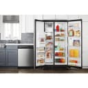 36-inch Wide Side-by-Side Refrigerator with Dual Pad External Ice and Water Dispenser - 25 Cu. Ft. view 33