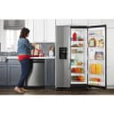 36-inch Wide Side-by-Side Refrigerator with Dual Pad External Ice and Water Dispenser - 25 Cu. Ft. view 40