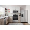 36-inch Wide Side-by-Side Refrigerator with Dual Pad External Ice and Water Dispenser - 25 Cu. Ft. view 1