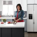 36-inch Wide Side-by-Side Refrigerator with Dual Pad External Ice and Water Dispenser - 25 Cu. Ft. view 29