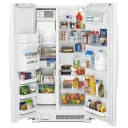 36-inch Wide Side-by-Side Refrigerator with Dual Pad External Ice and Water Dispenser - 25 Cu. Ft. view 3