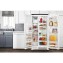36-inch Wide Side-by-Side Refrigerator with Dual Pad External Ice and Water Dispenser - 25 Cu. Ft. view 9