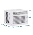 5,000 BTU Mechanical Window Air Conditioner for Small Rooms up to 150 sq ft. view 4