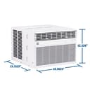 8,000 BTU Smart Electronic Window Air Conditioner for Medium Rooms up to 350 sq. ft. view 4