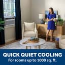18,000 BTU Smart Heat/Cool Electronic Window Air Conditioner for Extra-Large Rooms up to 1000 sq. ft. view 22