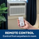 18,000 BTU Smart Heat/Cool Electronic Window Air Conditioner for Extra-Large Rooms up to 1000 sq. ft. view 25