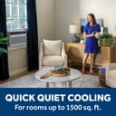 24,000 BTU Smart Heat/Cool Electronic Window Air Conditioner for Extra-Large Rooms up to 1,500 sq. ft. view 22