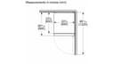 500 Series Freestanding Bottom Freezer Refrigerator 24'' Brushed steel view 5