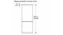 800 Series Free-standing fridge-freezer with freezer at bottom, glass door 24'', Total No Frost view 11