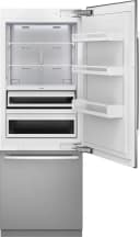 Benchmark™ Built-in Bottom Freezer Refrigerator 30'' Softclose® Flat Hinge view 8