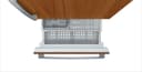 Benchmark™ Built-in Bottom Freezer Refrigerator 30'' Flat Hinge view 5