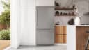 100 Series Freestanding Bottom Freezer Refrigerator Brushed steel view 5