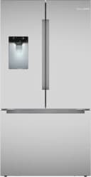 100 Series French Door Bottom Mount Refrigerator 36'' Brushed steel view 1