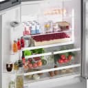 100 Series French Door Bottom Mount Refrigerator 36'' Brushed steel view 4