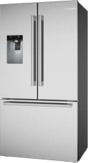 500 Series French Door Bottom Mount Refrigerator 36'' Brushed steel view 7
