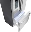 500 Series French Door Bottom Mount Refrigerator 36'' Brushed steel view 15