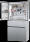 800 Series French Door Bottom Mount Refrigerator 36'' Brushed steel view 8
