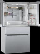 800 Series French Door Bottom Mount Refrigerator 36'' Brushed steel view 10