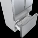 800 Series French Door Bottom Mount Refrigerator 36'' Brushed steel view 13