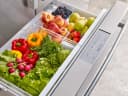 800 Series French Door Bottom Mount Refrigerator 36'' Brushed steel view 10