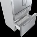 800 Series French Door Bottom Mount Refrigerator 36'' Brushed steel view 12