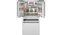 800 Series French Door Bottom Mount Refrigerator, Glass door 36'', Total No Frost view 4