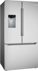 100 Series French Door Bottom Mount Refrigerator 36'' Brushed steel view 2