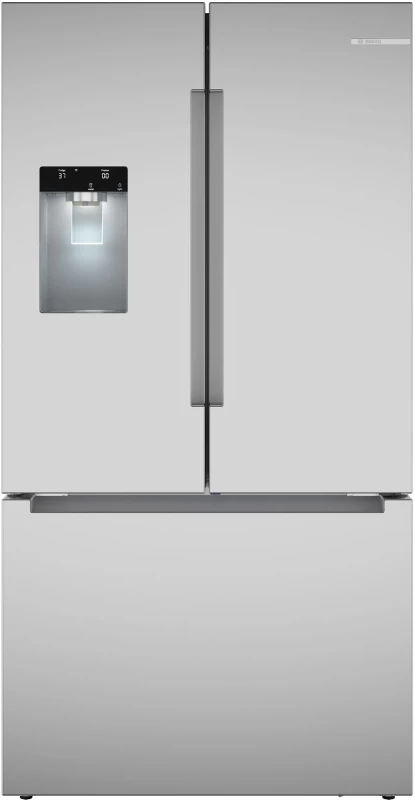100 Series French Door Bottom Mount Refrigerator 36'' Brushed steel
