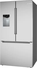 100 Series French Door Bottom Mount Refrigerator 36'' Brushed steel view 3
