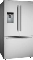 500 Series French Door Bottom Mount Refrigerator 36'' Brushed steel view 1