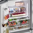500 Series French Door Bottom Mount Refrigerator 36'' Brushed steel view 8