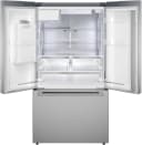 500 Series French Door Bottom Mount Refrigerator 36'' Brushed steel view 14