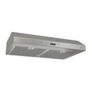 Glacier 42inch UnderCabinet Range Hood, 450 Max Blower CFM, Black view 1