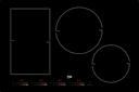 30" Built-In Induction Cooktop with 4 Zones and Touch Control view 1
