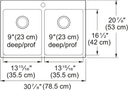 Brookmore Drop In Sink - view 3