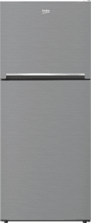 28" Freezer Top Stainless Steel Refrigerator with Auto Ice Maker view 1